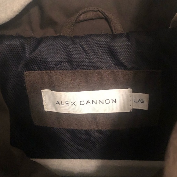 Alex Cannon Chocolate Quilted Large Zip Up Barn jacket - Picture 10 of 10